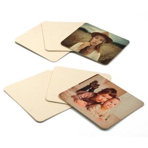 Square cardboard coasters for sublimation 2
