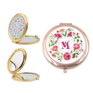 Miroir de maquillage ronde pour sublimation 2