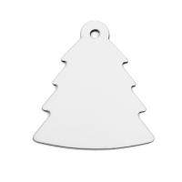 Wooden Christmas tree ornaments (2 sides)