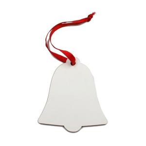 Adornos campana de navidad de madera (2 caras) 2