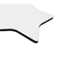 Adornos estrella de navidad de madera (2 caras)