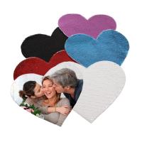 Transfer de lentejuelas reversible corazón