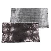 Transfers de lentejuelas reversible rectangular