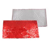 Transfers de lentejuelas reversible rectangular