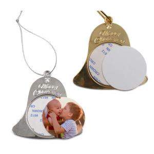 Adornos campana metálicos