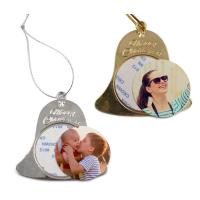 Adornos campana metálicos