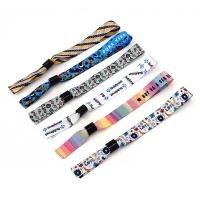 Bracelets en tissu avec fermeture coulissante en plastique anti-torsion (Pack de 5u.)