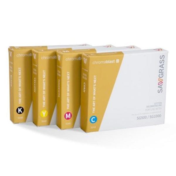 Pack Sawgrass Virtuoso SG500 A4 (Papel + Tintas Chromablast)