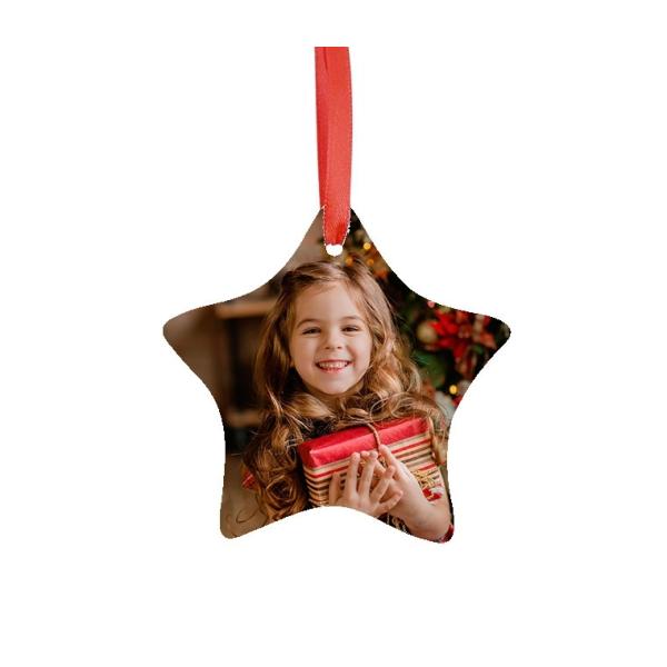 Adornos estrella de navidad HPP (2 caras)