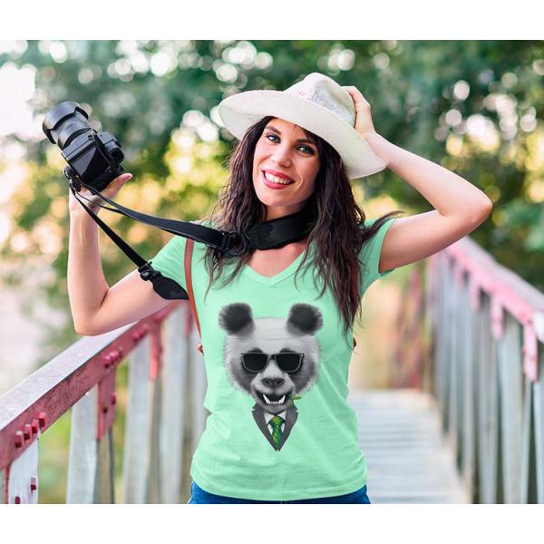 Transfer textil diseño Panda office