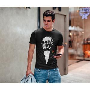 Transfer textil diseño Skull Elegant 2
