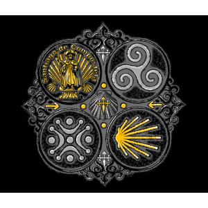 Textil transfer design Escudo