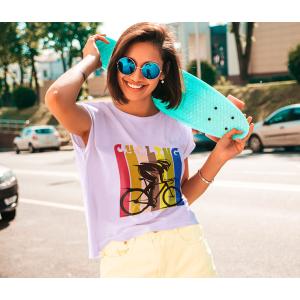 Textil transfer design Cycling 2