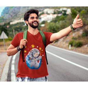 Textil transfer design Astronauta 2