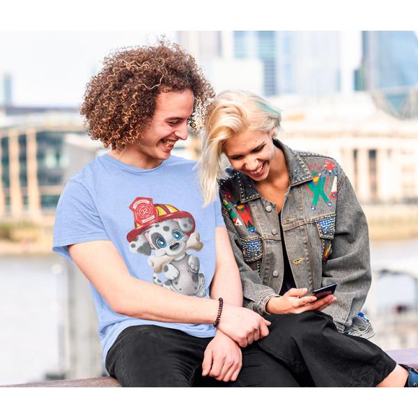 Transfer textil diseño Perrito