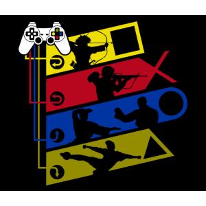 Textil transfer design Games 2