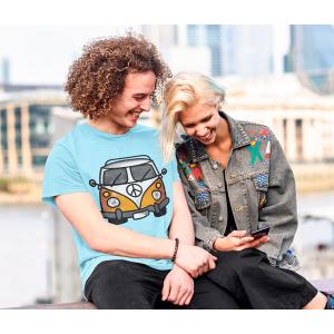 Transfer textil diseño Ban peace 2