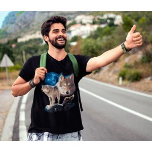 Transfer textil diseño Wolfs 2