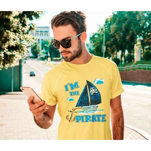 Transfert textile désign Pirate 2