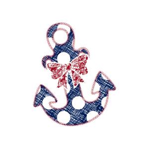 Textil transfer design Ancla Kids