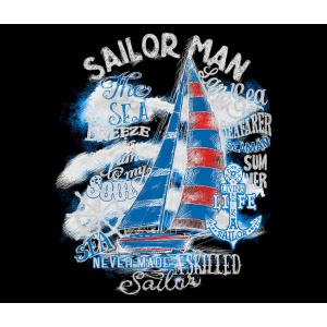 Transfer textil diseño Sailor Man