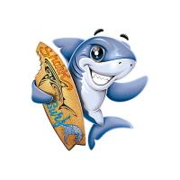 Transfer textil diseño Shark