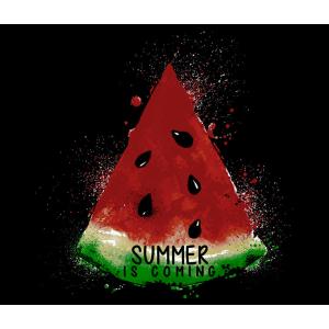 Textil transfer design Watermelon