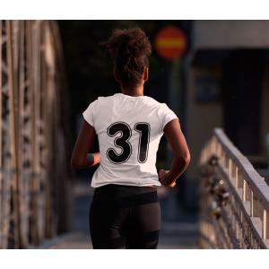 Transfert textile Numéros ronds 23 cm 2