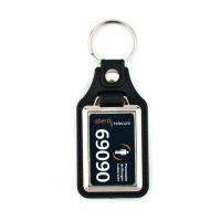 Imitation leather rectangular keychains MD-40