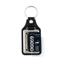 Imitation leather rectangular keychains MD-40