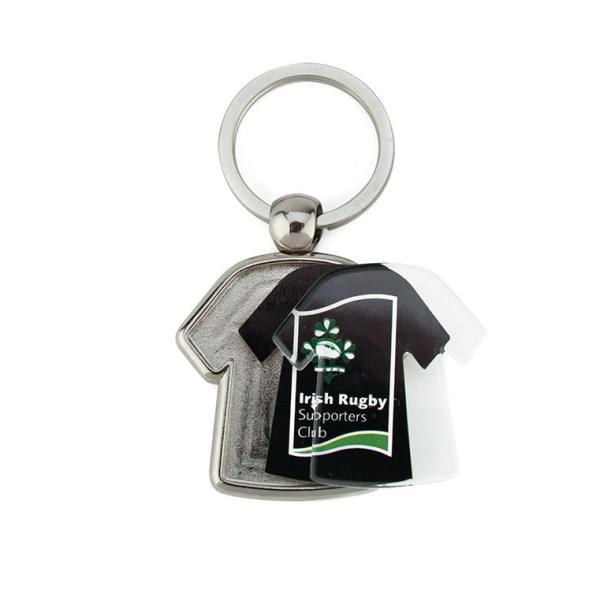 Llaveros metálicos camiseta MX-D