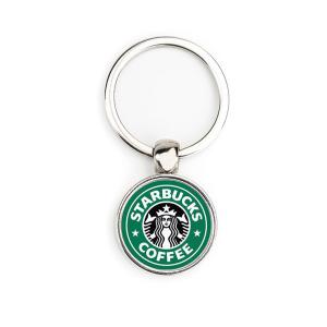 Circular metal keychains SM