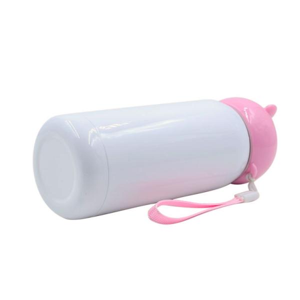 Stainless steel bottle with bear cap