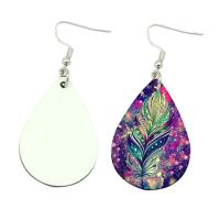 Pendientes de símil piel (varias formas)