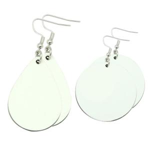 Leatherette earrings (various shapes)