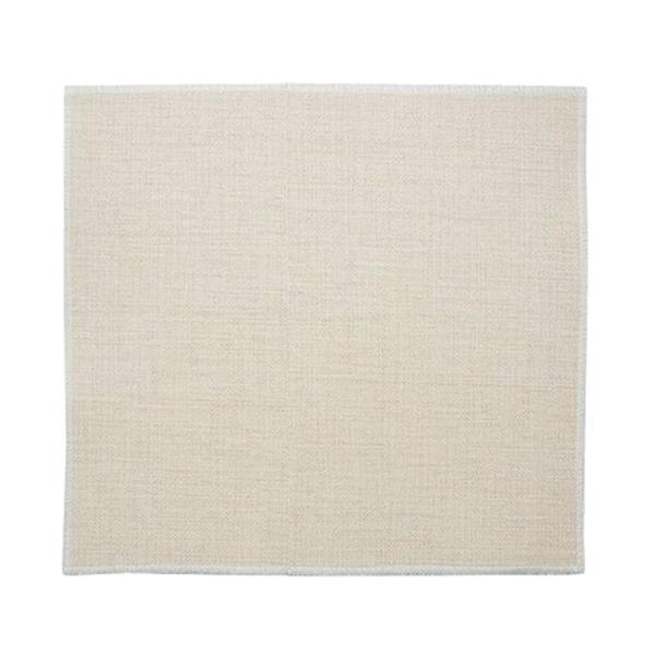 Square linen-type coasters