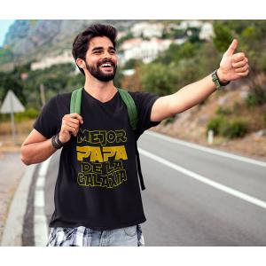 Transfer textil diseño Papá Galaxia 2