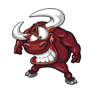 Transfer textil diseño transfer Toro bravo