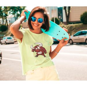 Textil transfer design Toro bravo 2