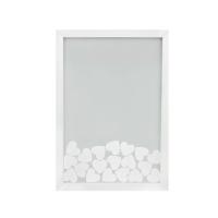 Cadre photo et blocs de coeurs 42x30 cm