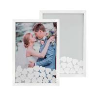 Photo frame and blocks of hearts 42x30 cm