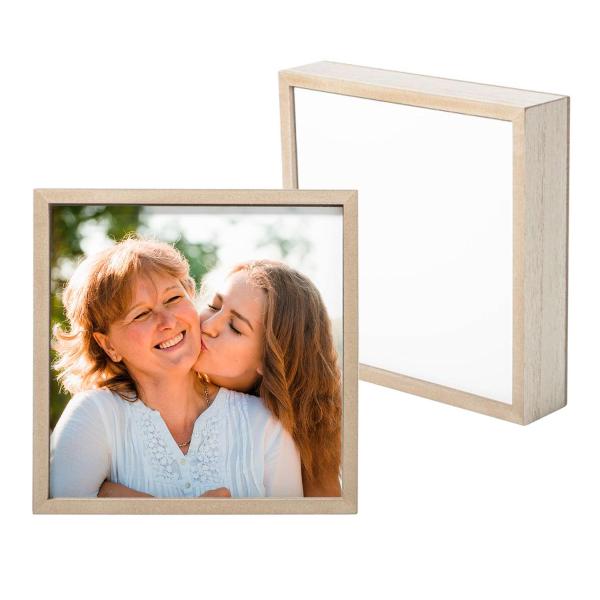 Portafotos con marco 20x20 cm