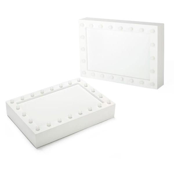 Photo frame with light 29x20,5 cm