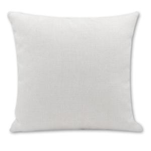 Fundas de cojín blancas 40 x 40 cm tipo lino para sublimacion