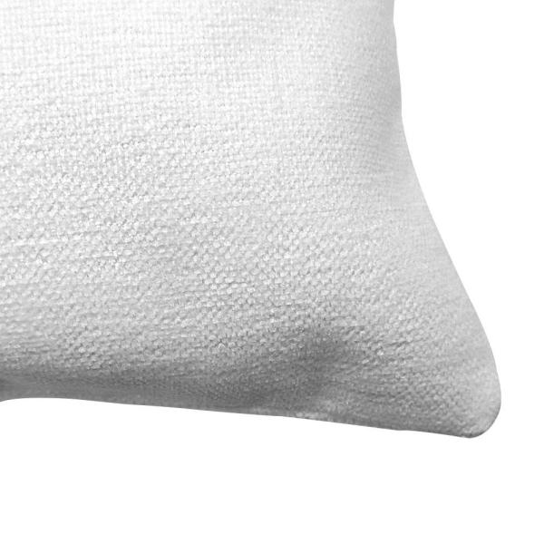 Linen like White Pillow Case 40x40cm for sublimation