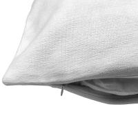 Fundas de cojín blancas 40 x 40 cm tipo lino para sublimacion