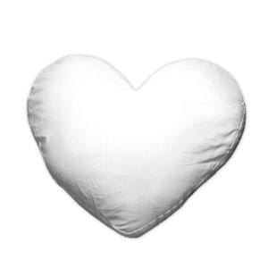 Housse de coussin coeur HQ (type de soie)