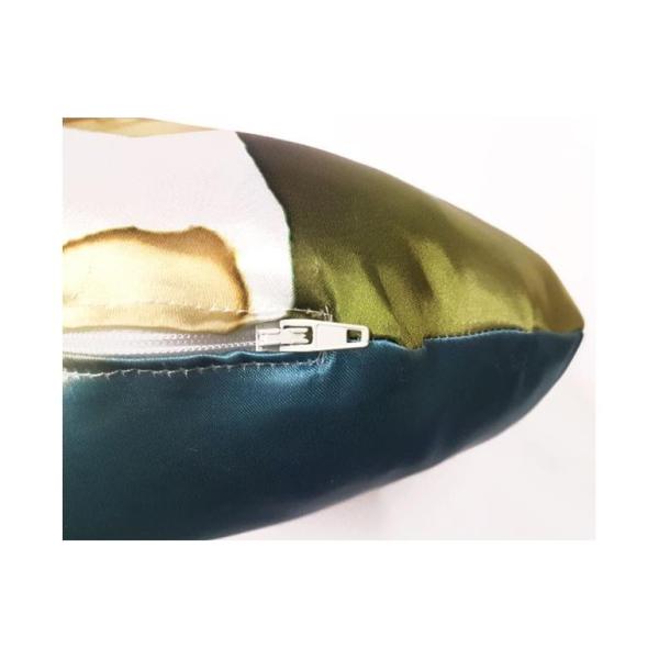 Funda de cojín corazón HQ (tipo seda)