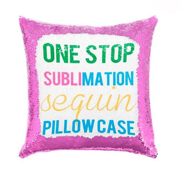 Fundas de cojín de lentejuelas reversible