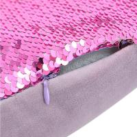 Fundas de cojín de lentejuelas reversible